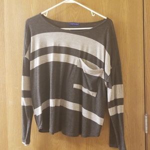 Stripe long sleeve